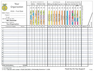 MinnTex Citrus-8.5 x 11 Sales Form